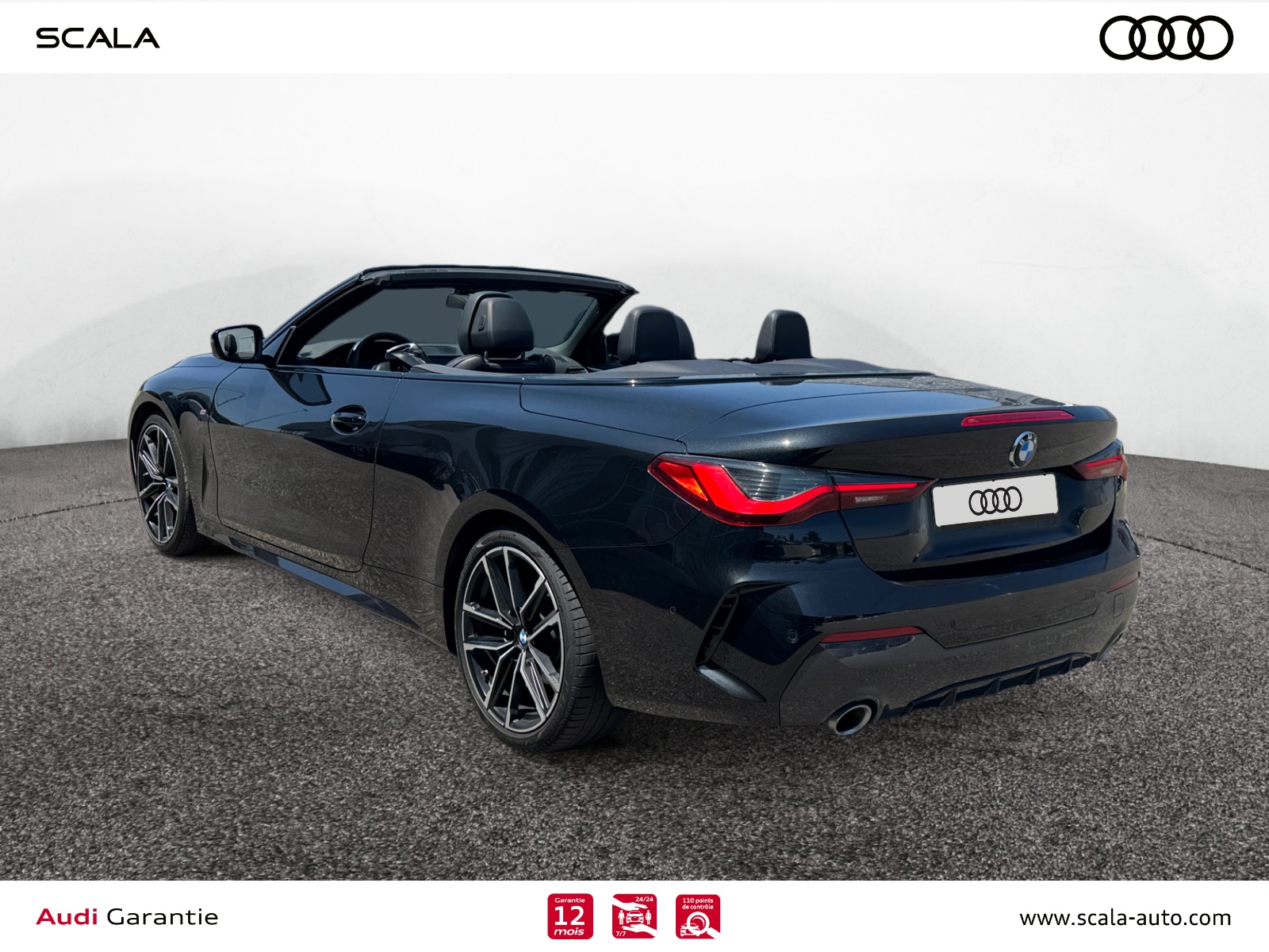 BMW SERIE+4+CABRIOLET+G23 34+ARRIERE+GAUCHE