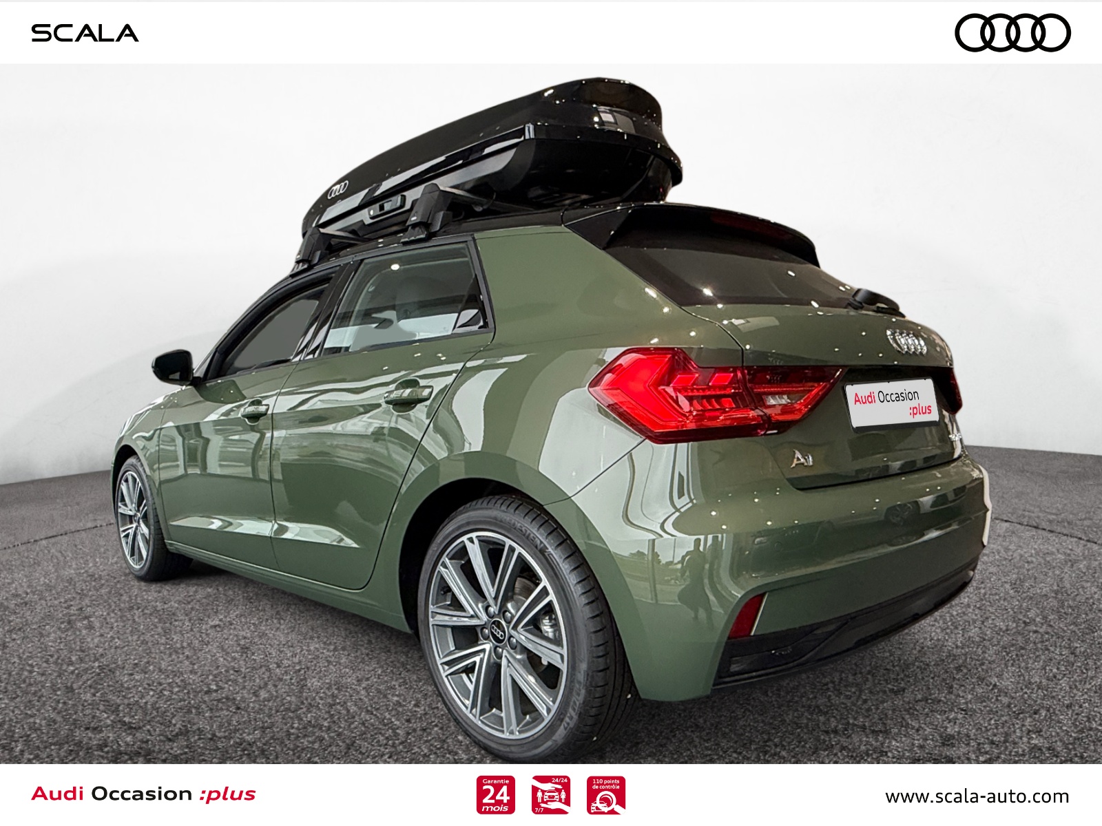 AUDI A1+SPORTBACK 34+ARRIERE+GAUCHE