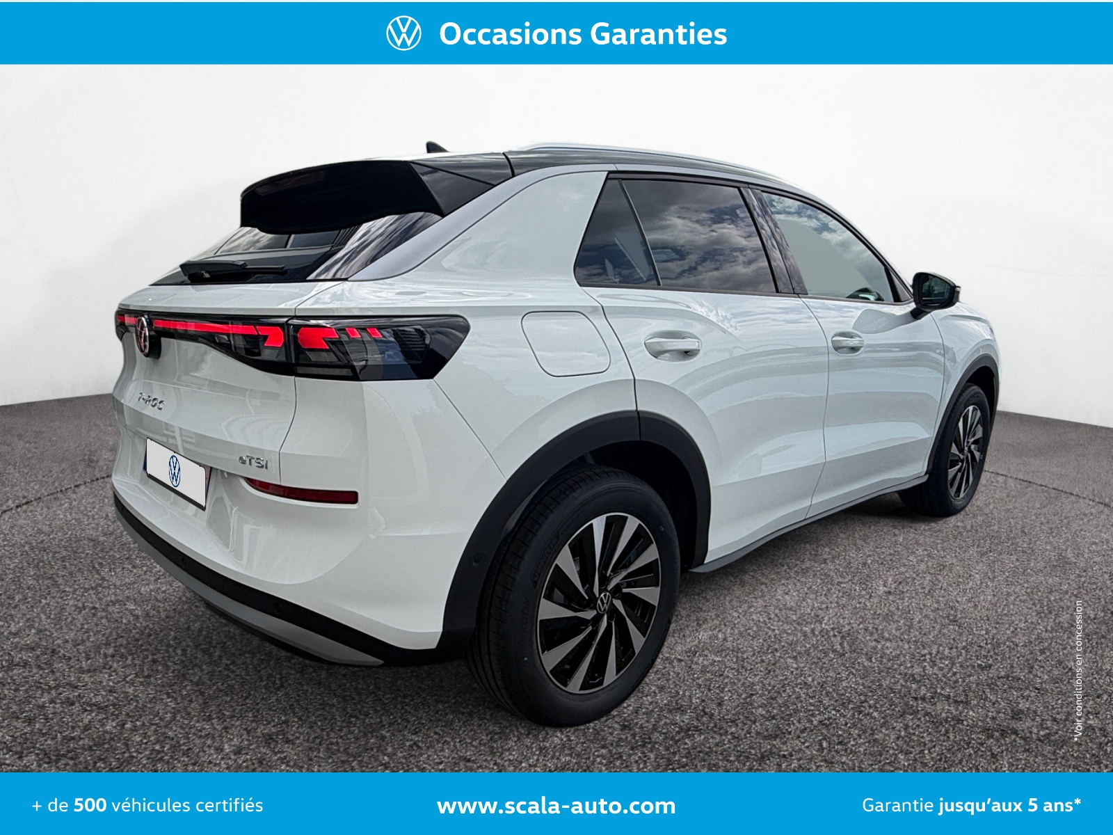 VOLKSWAGEN T ROC 34+ARRIERE+DROIT