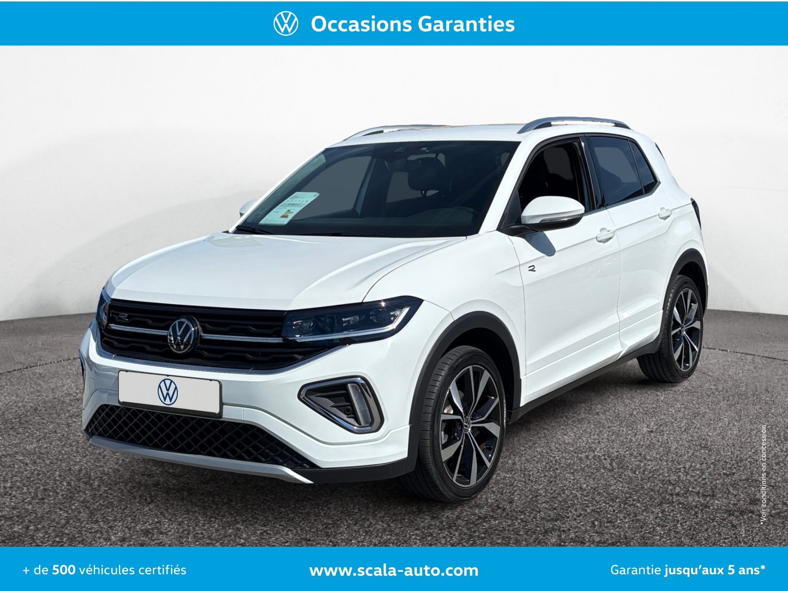 VOLKSWAGEN T CROSS 34+AVANT+GAUCHE