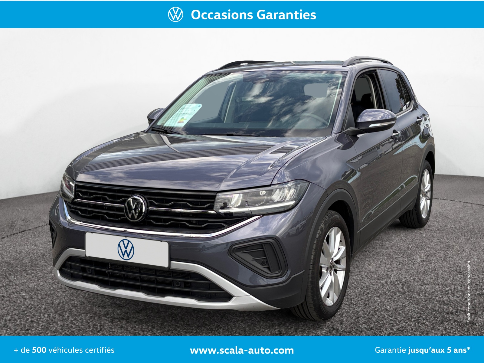 VOLKSWAGEN T CROSS 34+AVANT+GAUCHE