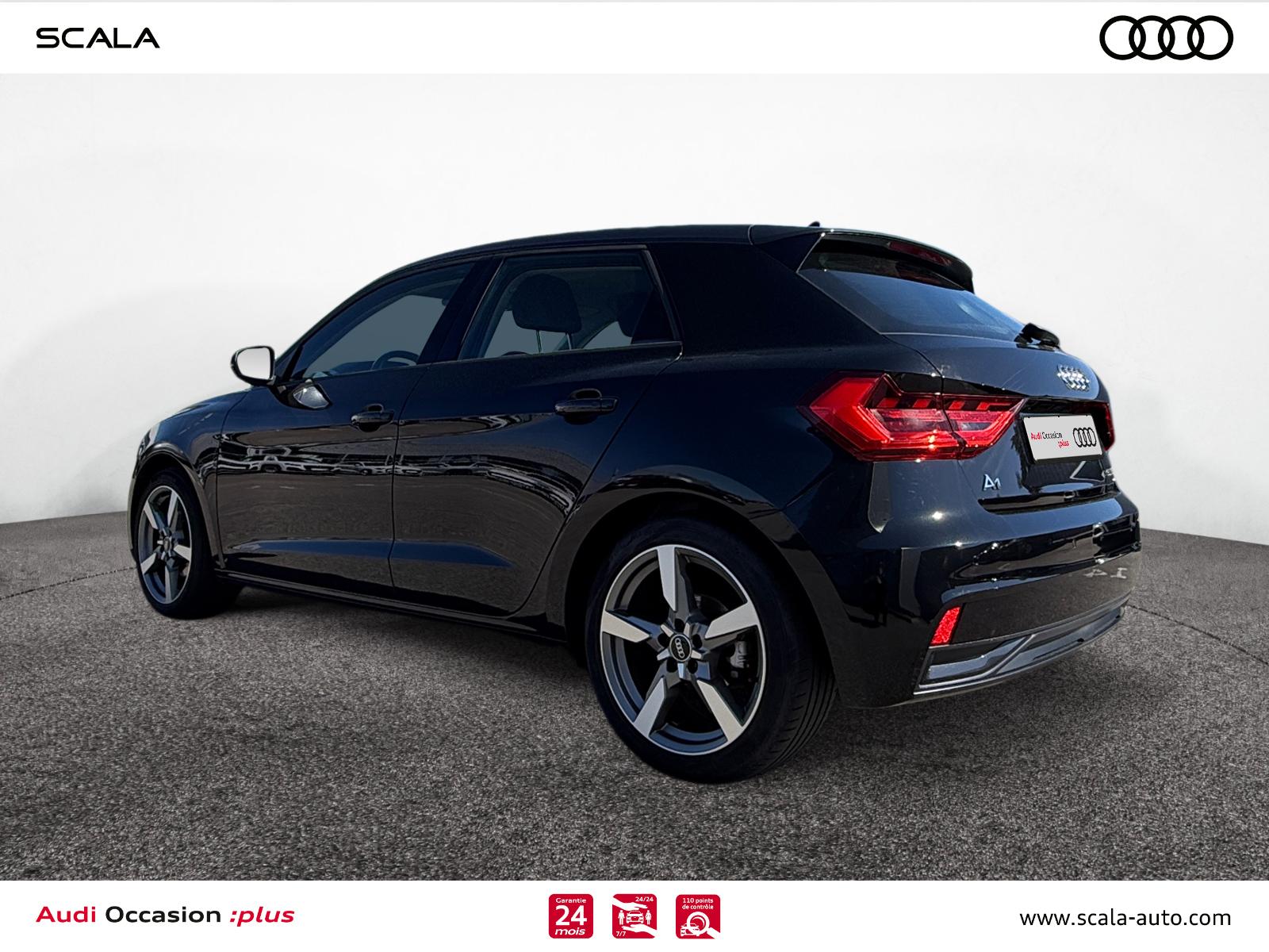 AUDI A1+SPORTBACK 34+ARRIERE+GAUCHE