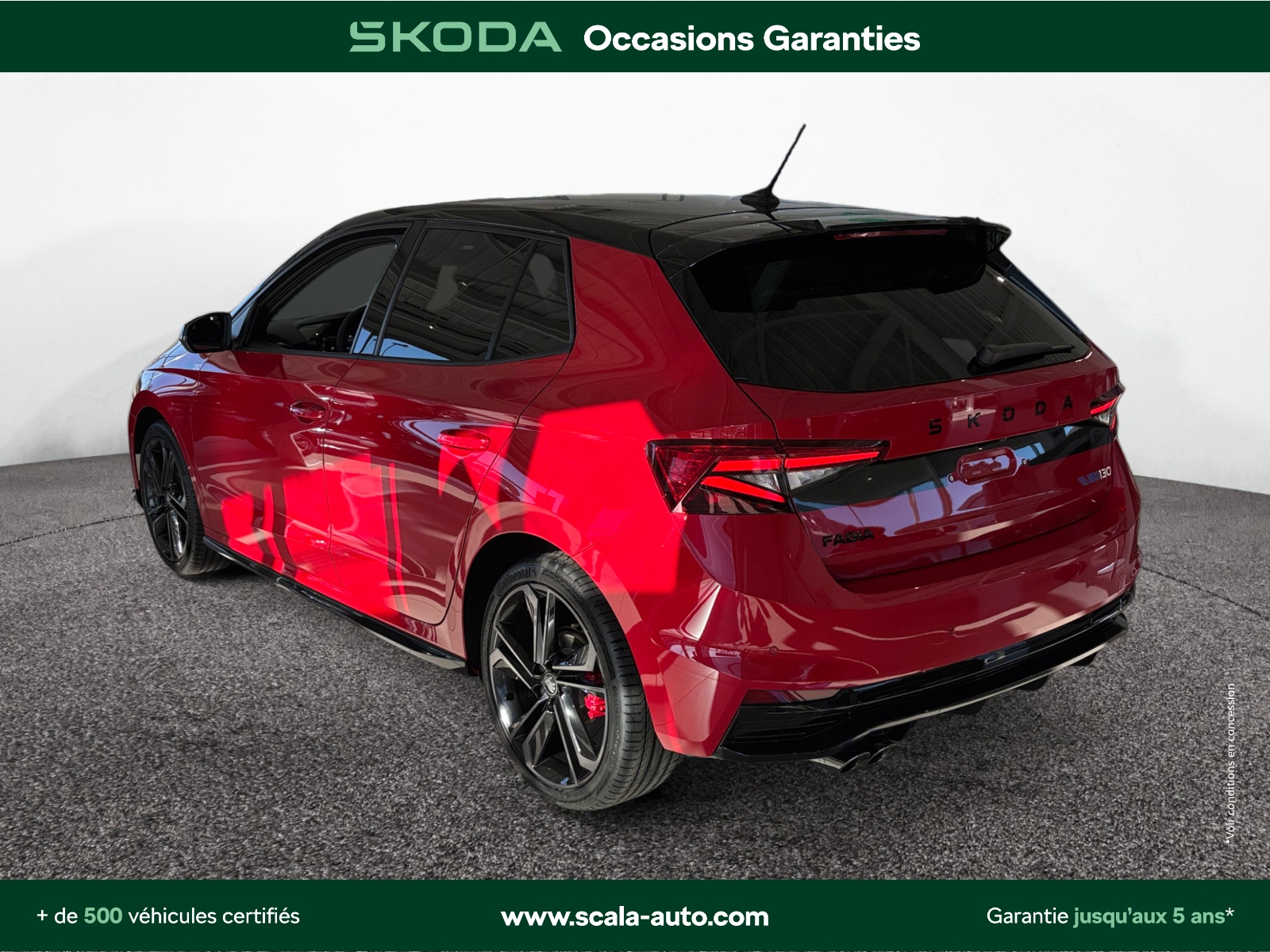 SKODA FABIA 34+ARRIERE+GAUCHE