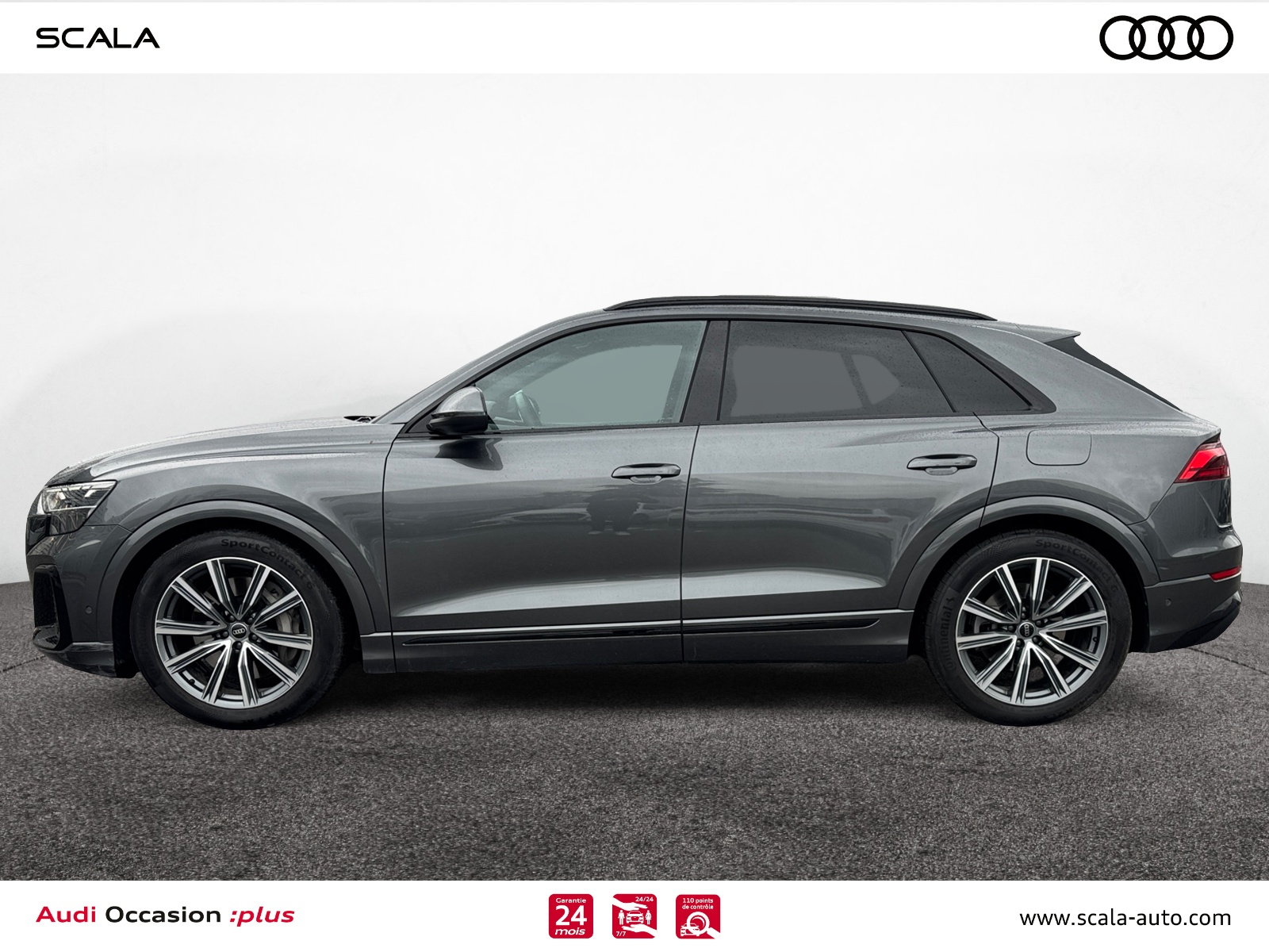 AUDI Q8 PROFIL+GAUCHE