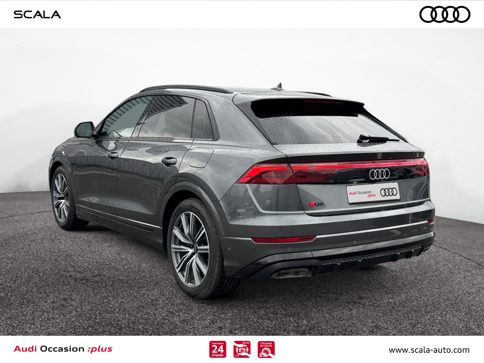 AUDI Q8 34+ARRIERE+GAUCHE