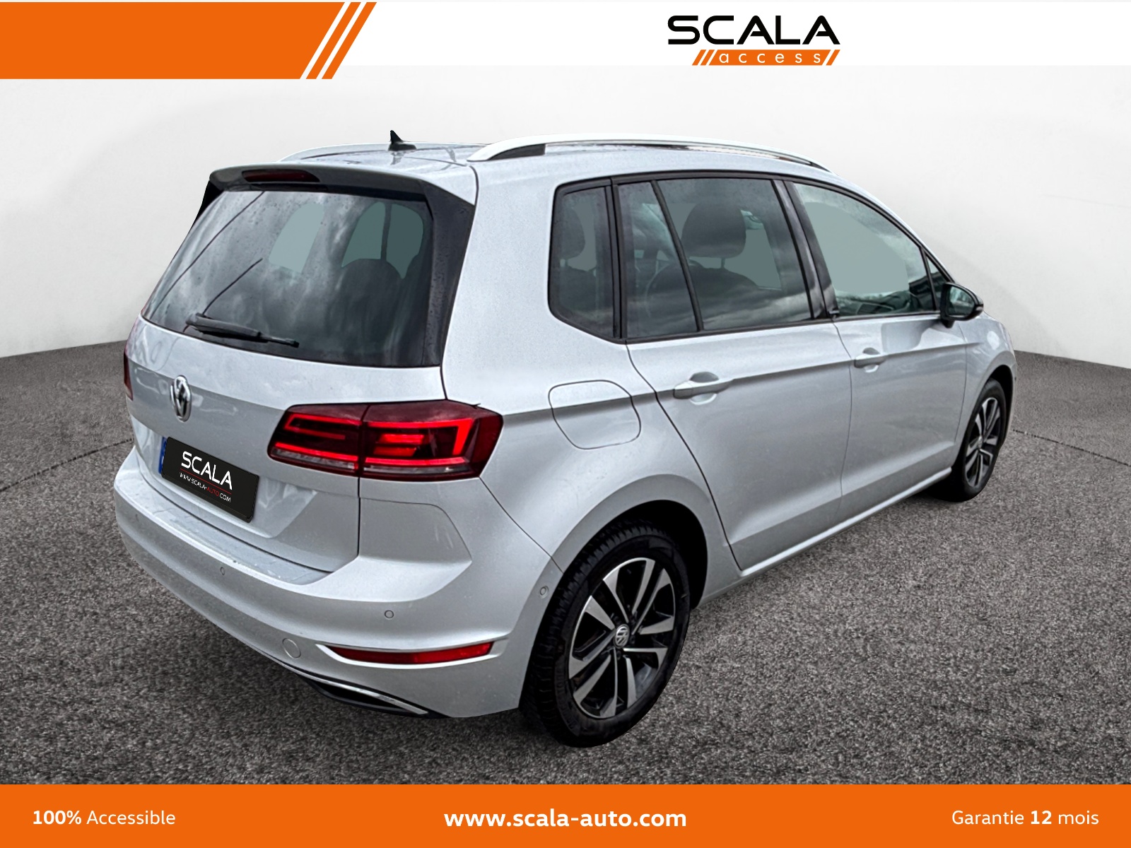 VOLKSWAGEN GOLF+SPORTSVAN 34+ARRIERE+DROIT