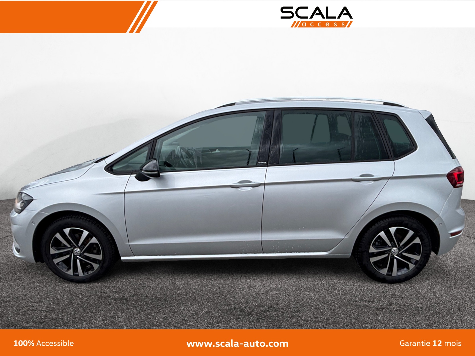 VOLKSWAGEN GOLF+SPORTSVAN PROFIL+GAUCHE