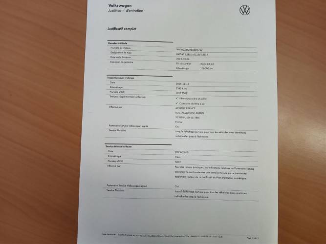 Passat 1.5 eTSI OPF 150 DSG7