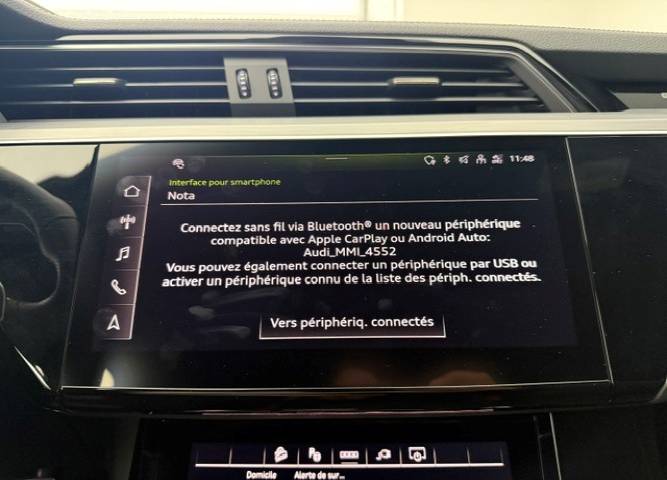 Q8 e-tron Sportback 55 408 ch 114 kWh Quattro