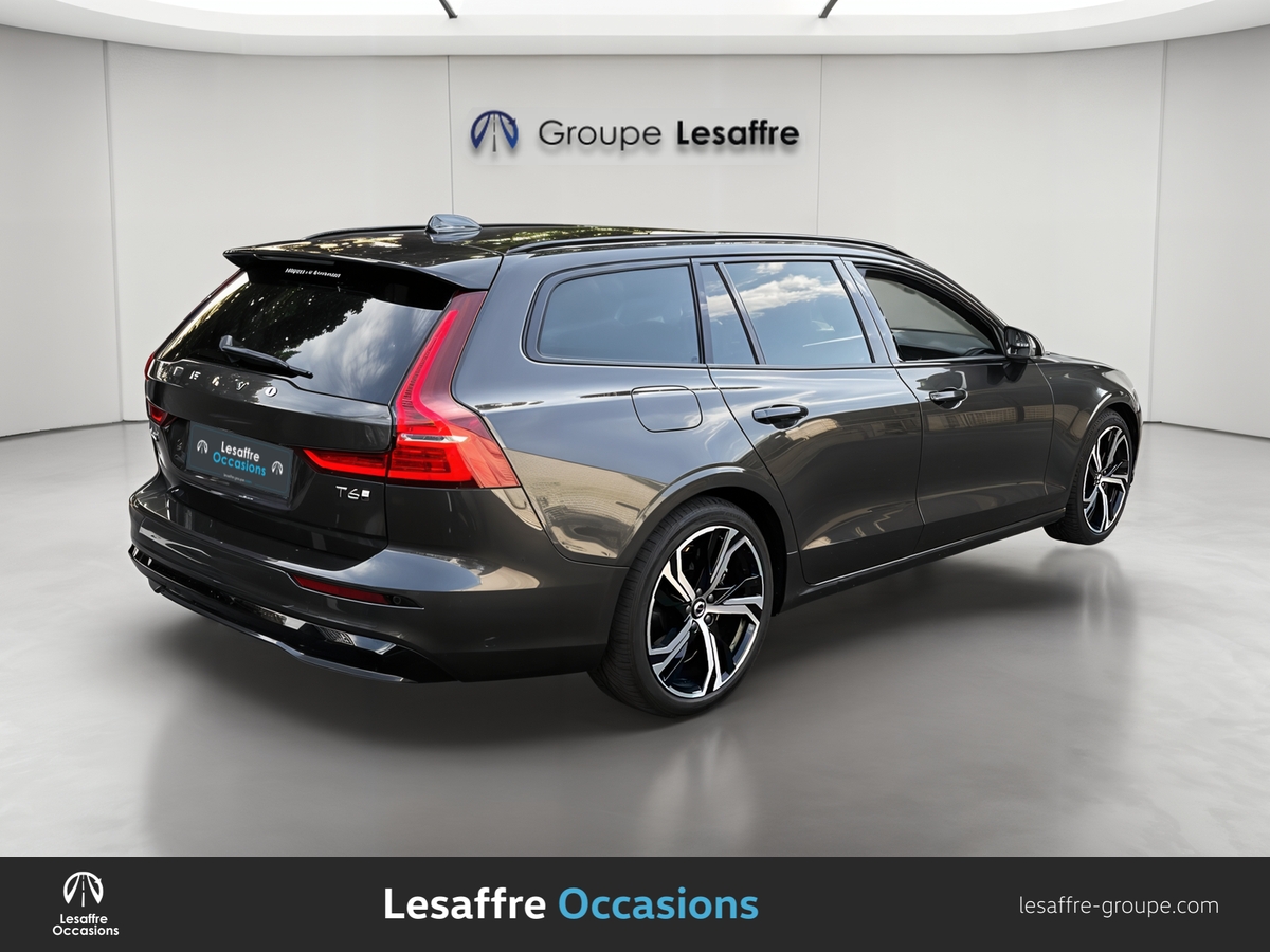 V60 T6 Hybride Rechargeable 253 ch + 145 ch AWD Geartronic 8