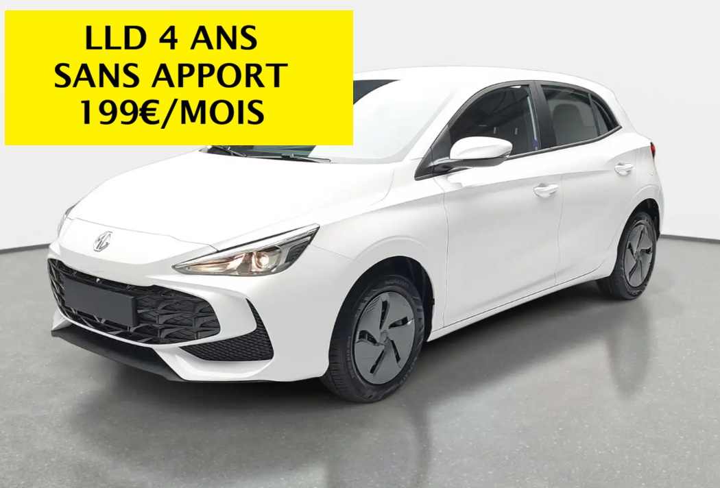 MG3 1.5 L Hybrid+ 195 ch 199€/MOIS SANS APPORT