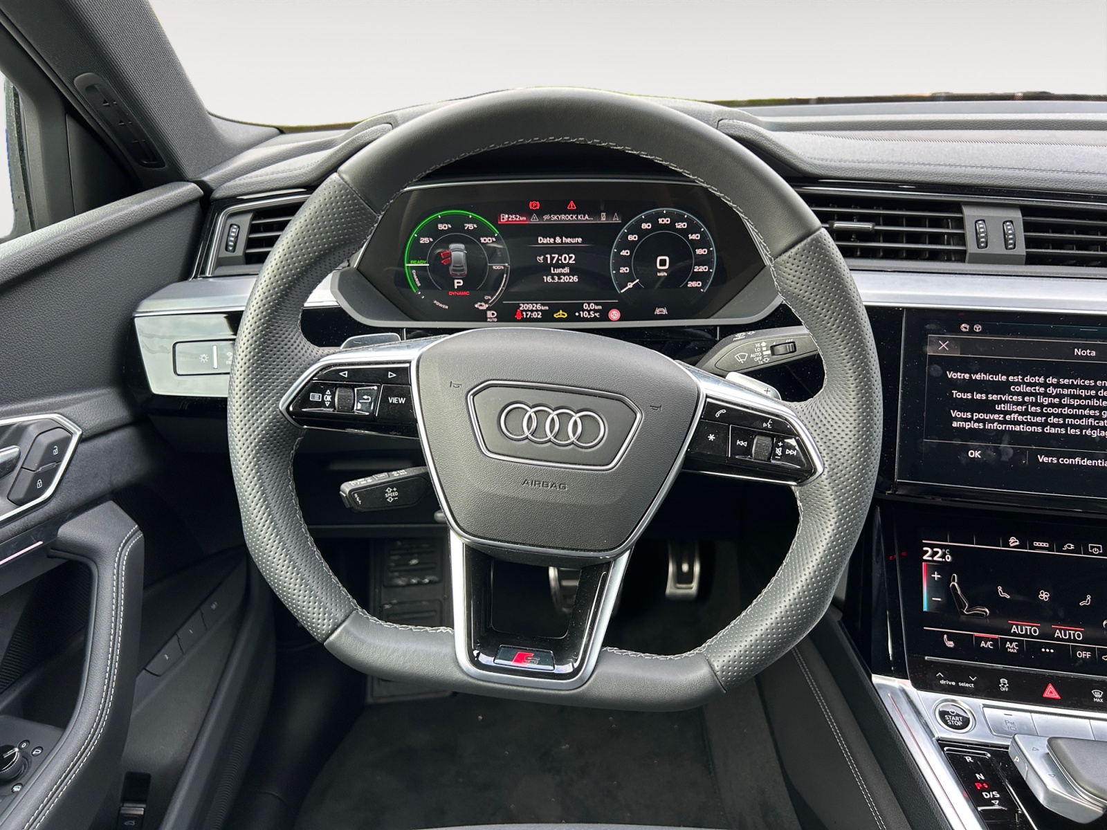 Q8 e-tron Sportback 50 340 ch 95 kWh Quattro