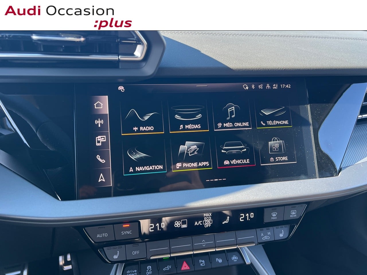 Voitures neuves Audi A3 Sportback S line Nice