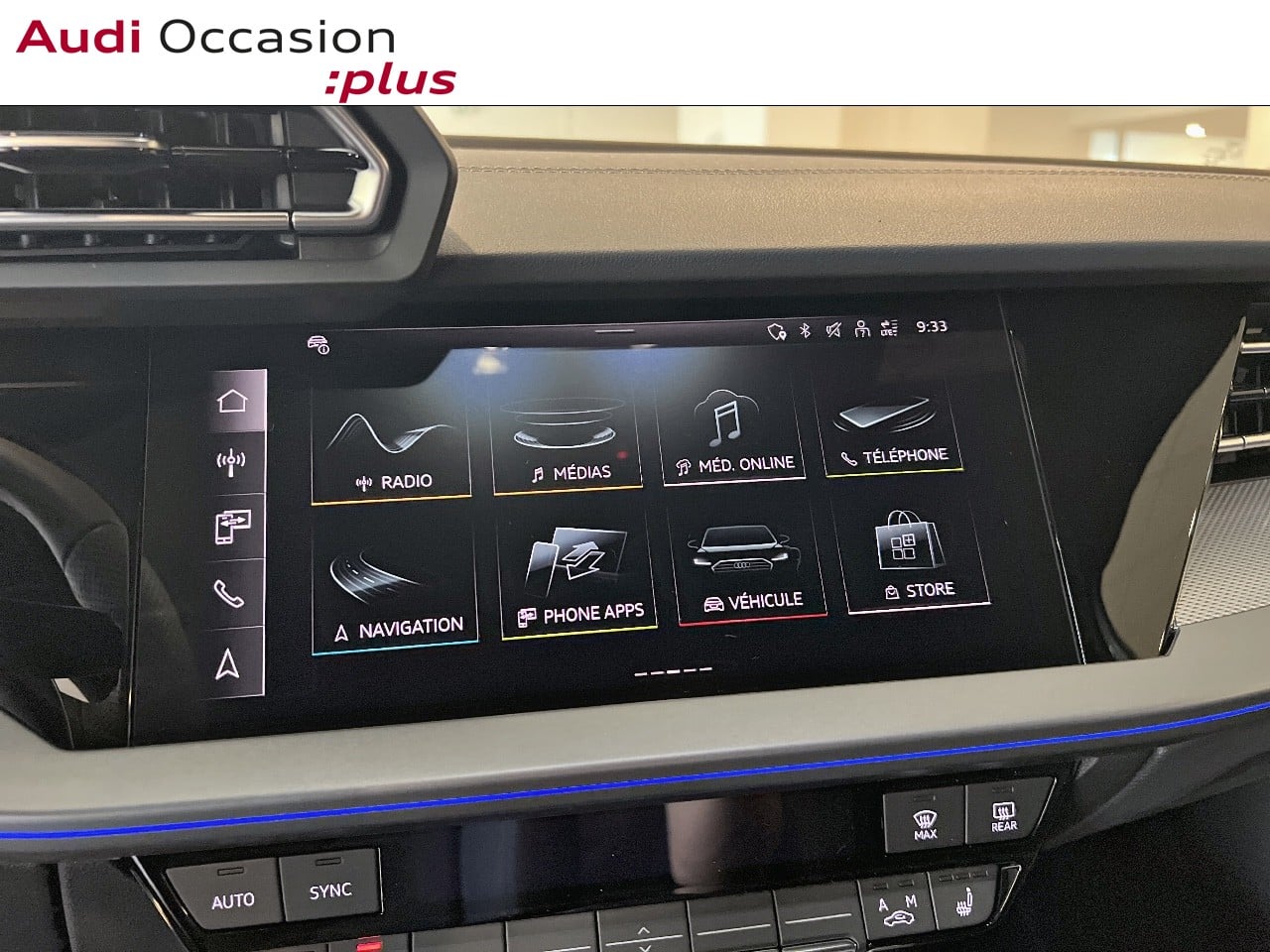 Voitures neuves Audi A3 Sportback S line Nice