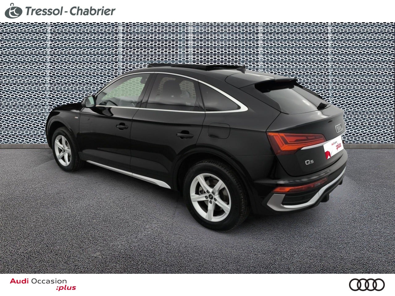 AUDI Q5+SPORTBACK 34+ARRIERE+GAUCHE
