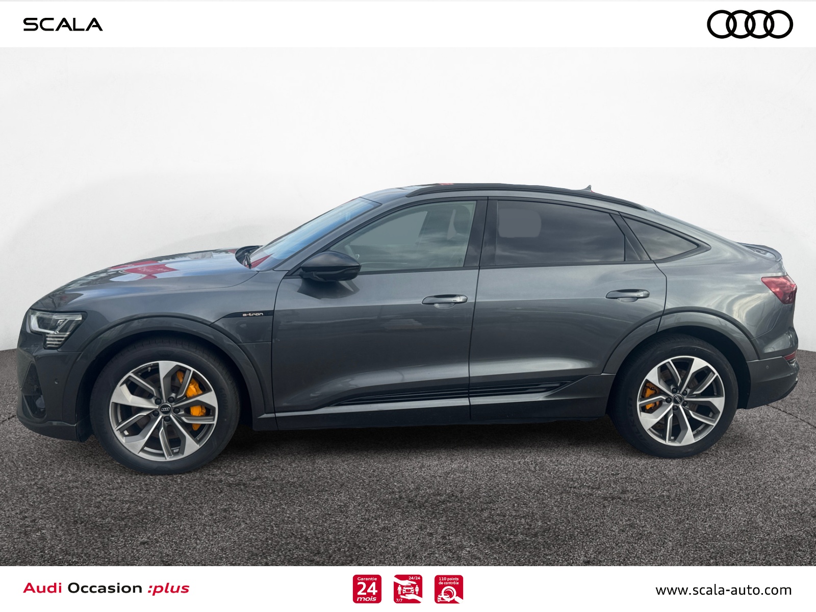 AUDI E TRON+SPORTBACK PROFIL+GAUCHE
