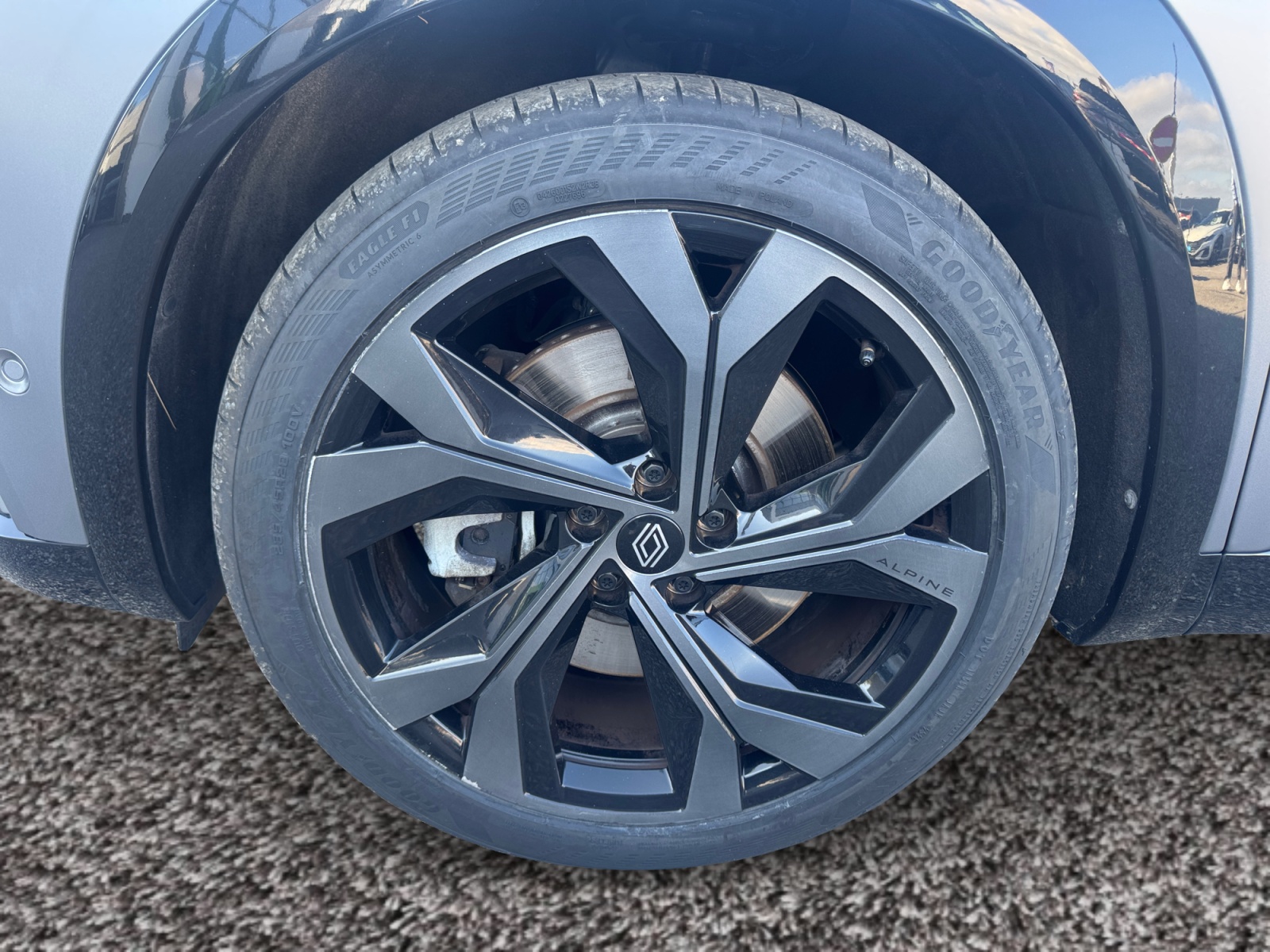 RENAULT AUSTRAL JANTE+AVANT+GAUCHE