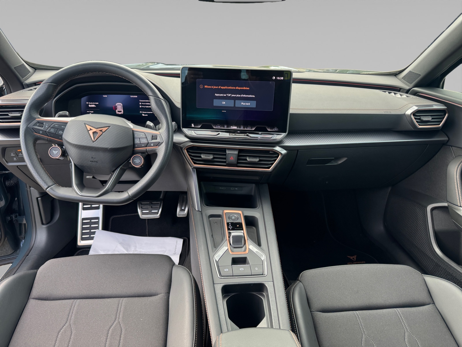 CUPRA FORMENTOR SIEGE+AVANT+PASSAGER