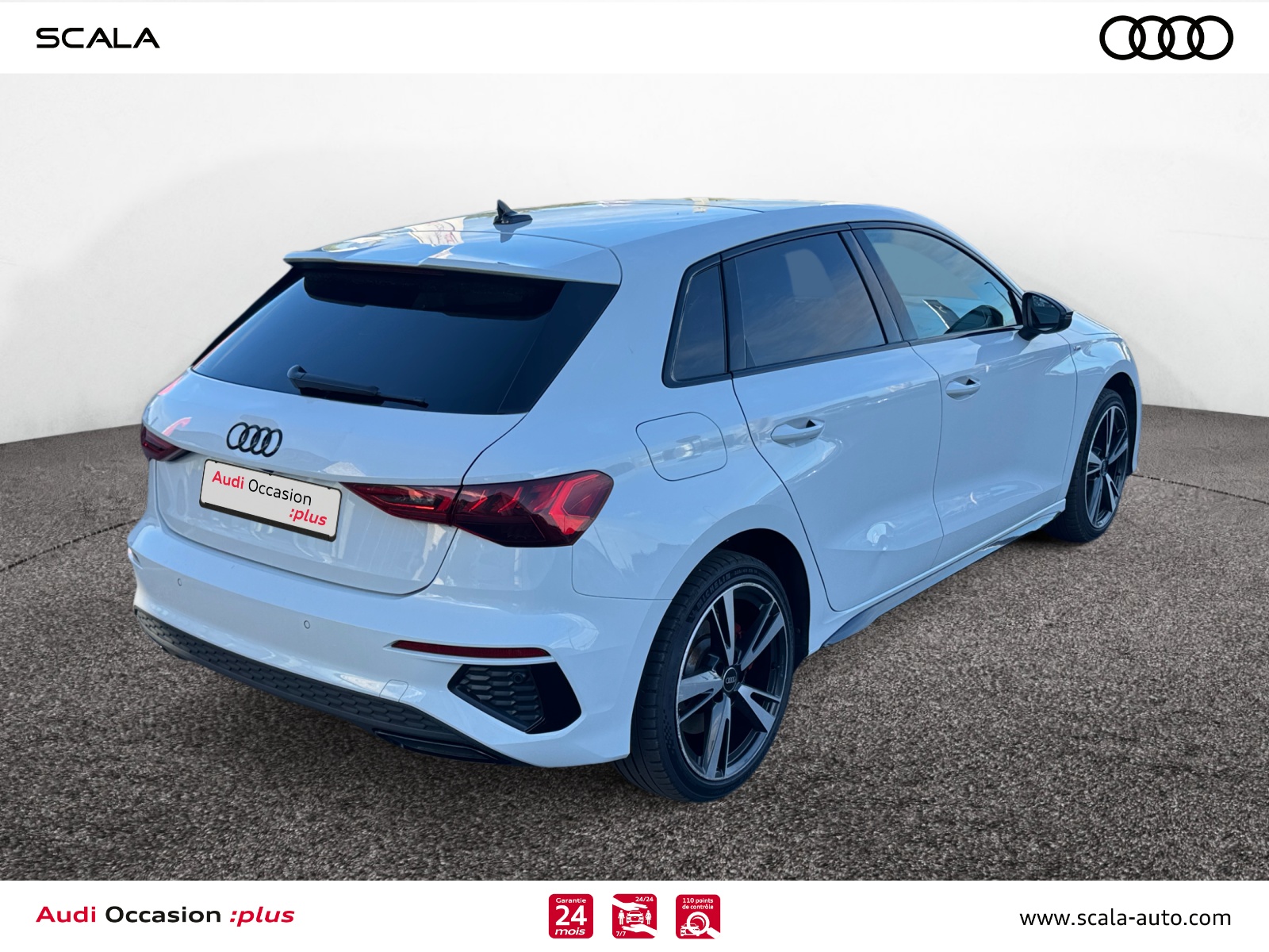 AUDI A3+SPORTBACK 34+ARRIERE+DROIT
