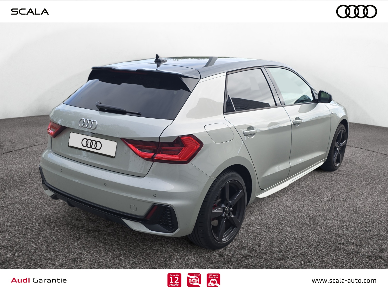 AUDI A1+SPORTBACK 34+ARRIERE+DROIT