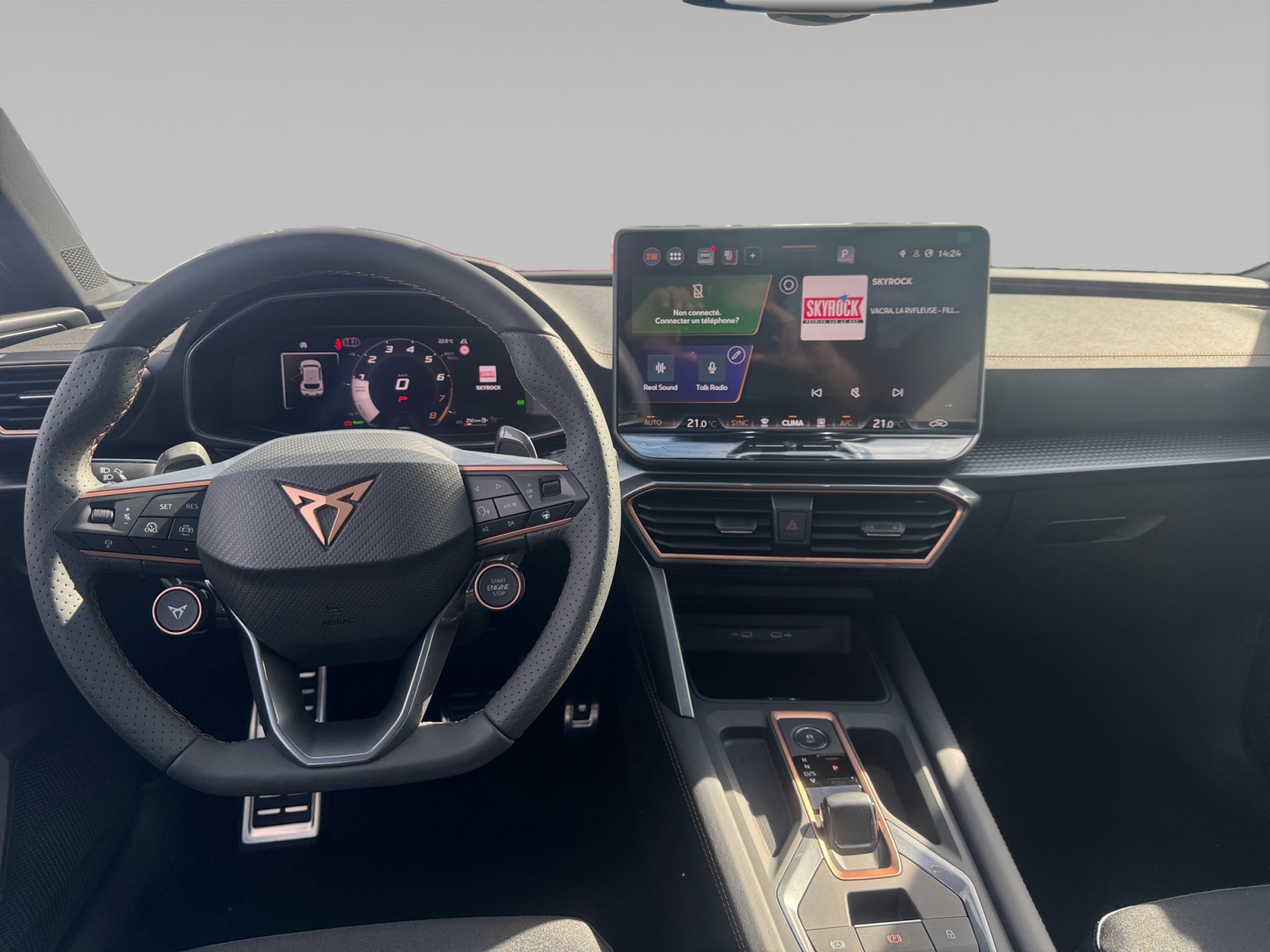CUPRA LEON CONSOLE+CENTRALE