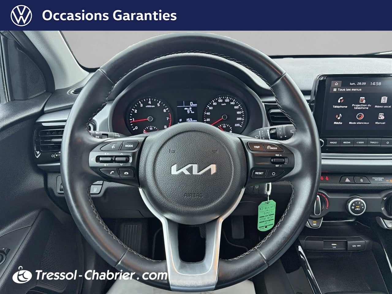 KIA RIO POSTE+DE+PILOTAGE