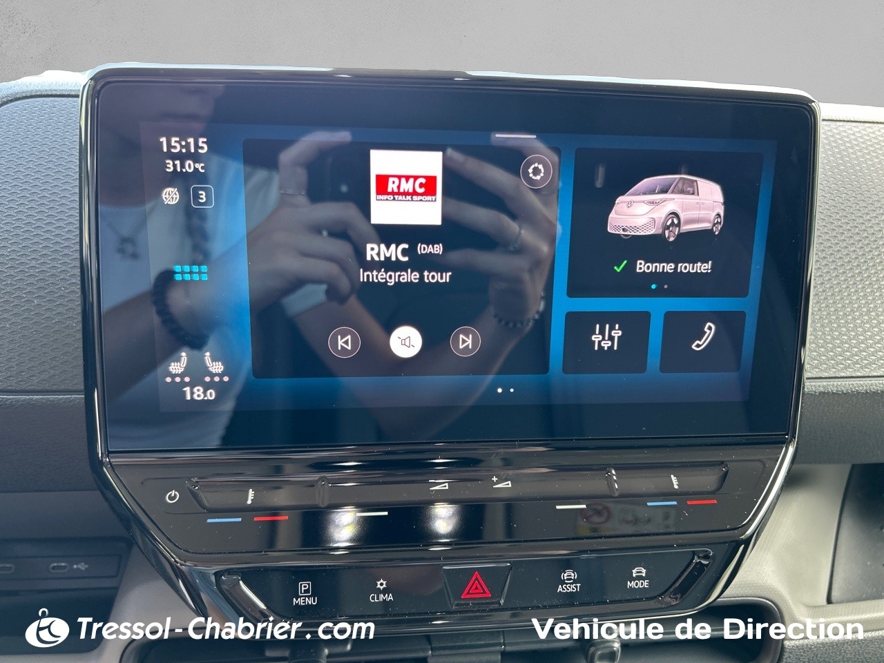 VOLKSWAGEN+UTILITAIRES ID+BUZZ+CARGO CONSOLE+CENTRALE