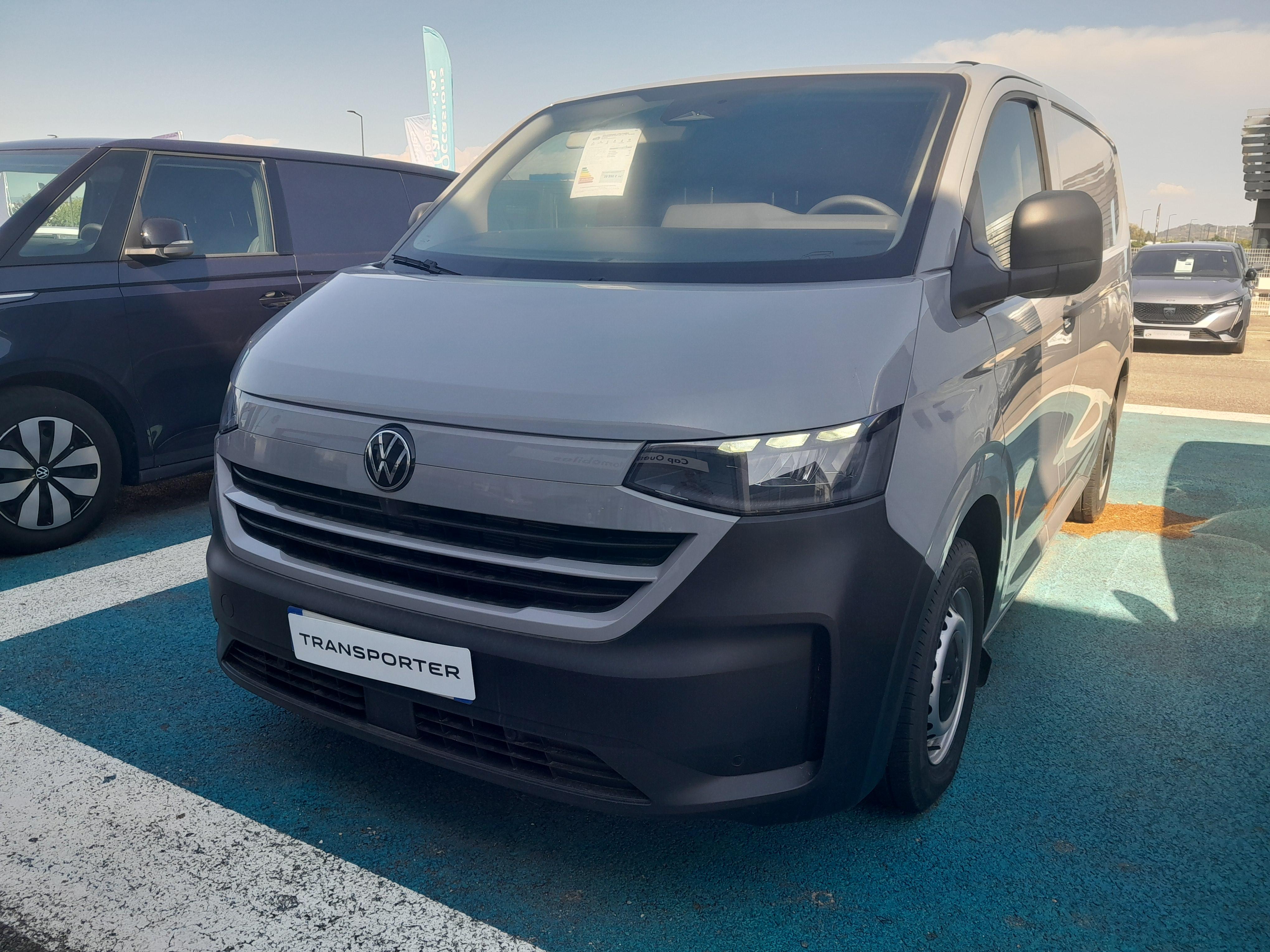 VOLKSWAGEN+UTILITAIRES TRANSPORTER+VAN 34+AVANT+GAUCHE