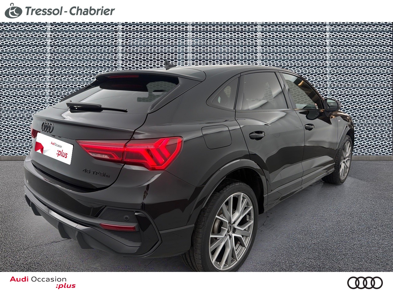 AUDI Q3+SPORTBACK 34+ARRIERE+DROIT