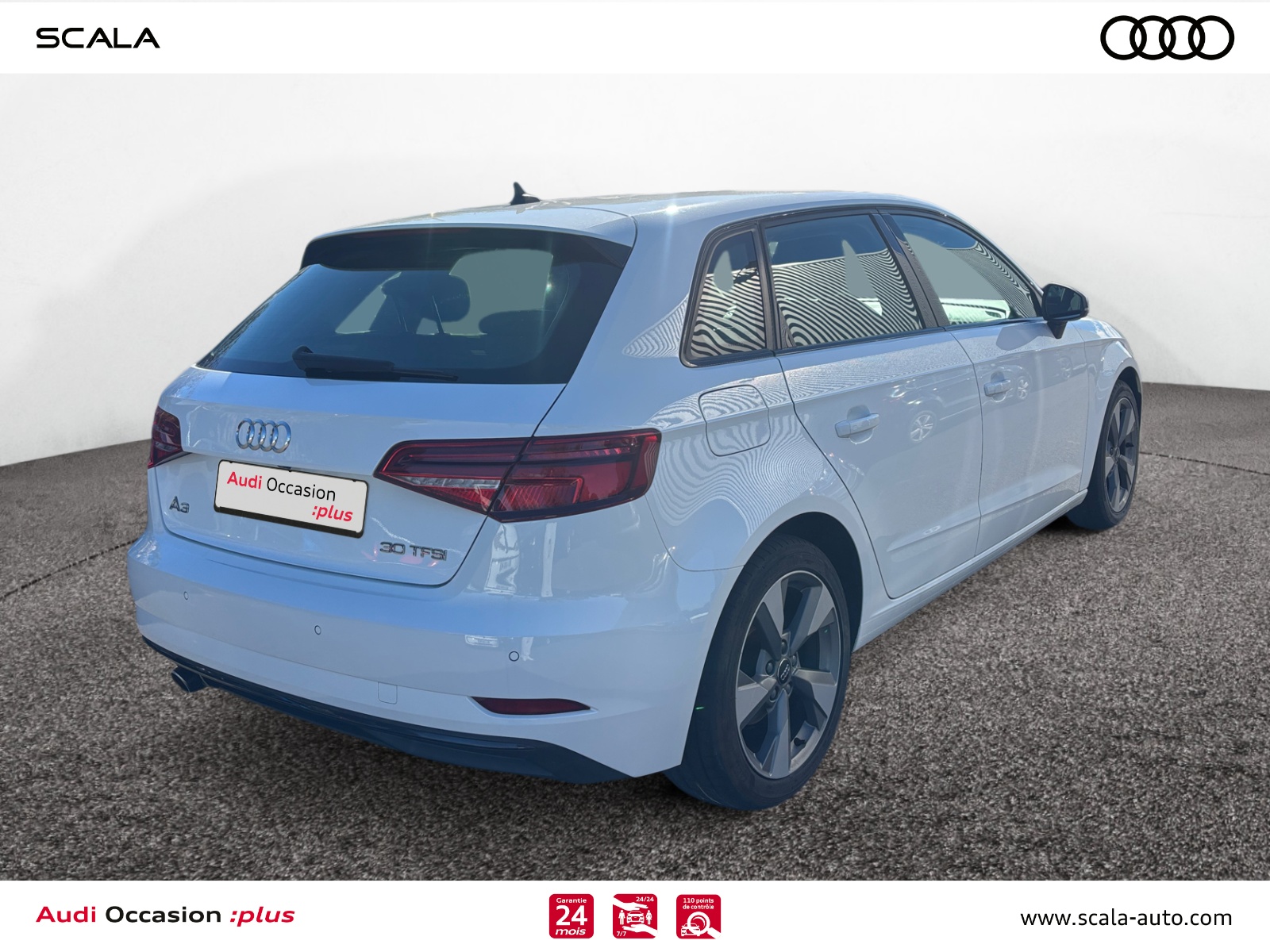 AUDI A3+SPORTBACK 34+ARRIERE+DROIT