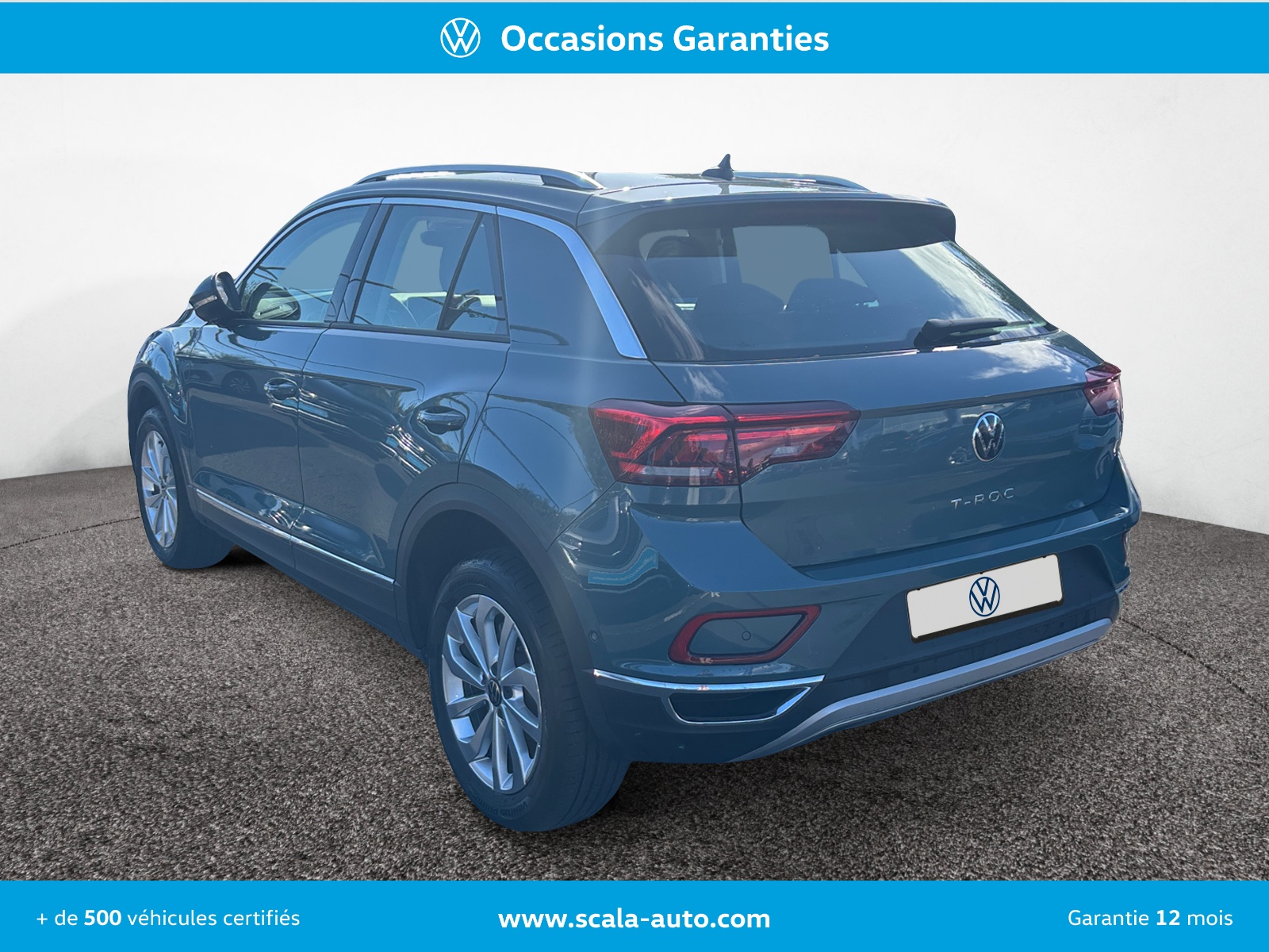 VOLKSWAGEN T ROC 34+ARRIERE+GAUCHE