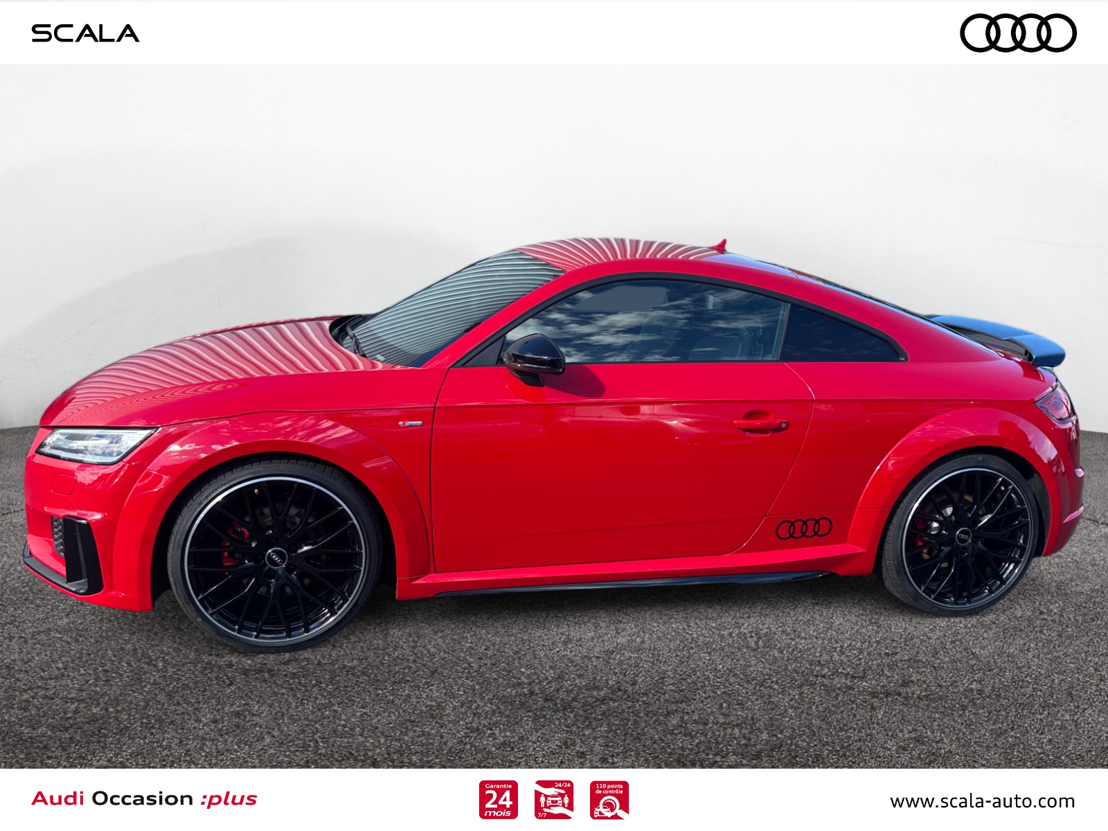 AUDI TT+COUPE PROFIL+GAUCHE