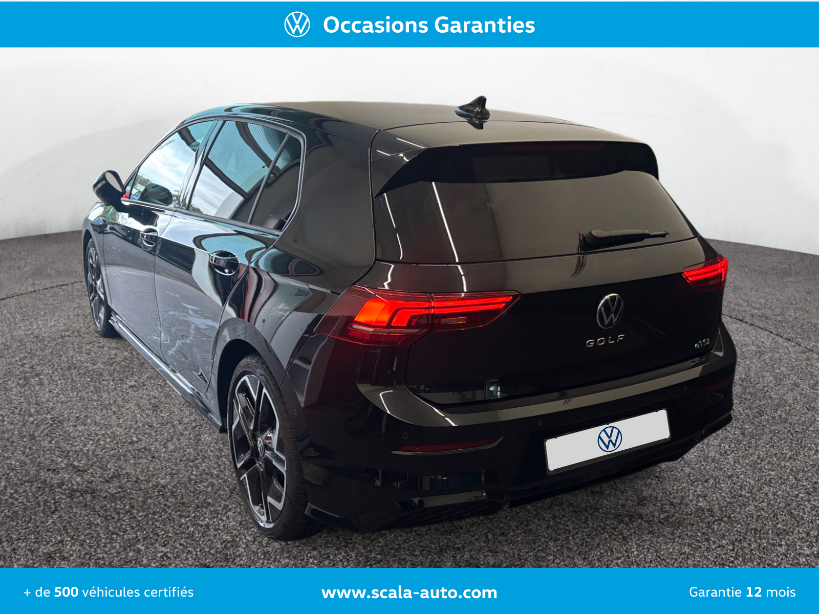 VOLKSWAGEN GOLF 34+ARRIERE+GAUCHE