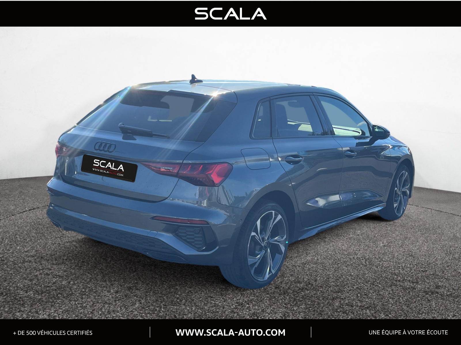 AUDI A3+SPORTBACK 34+ARRIERE+DROIT