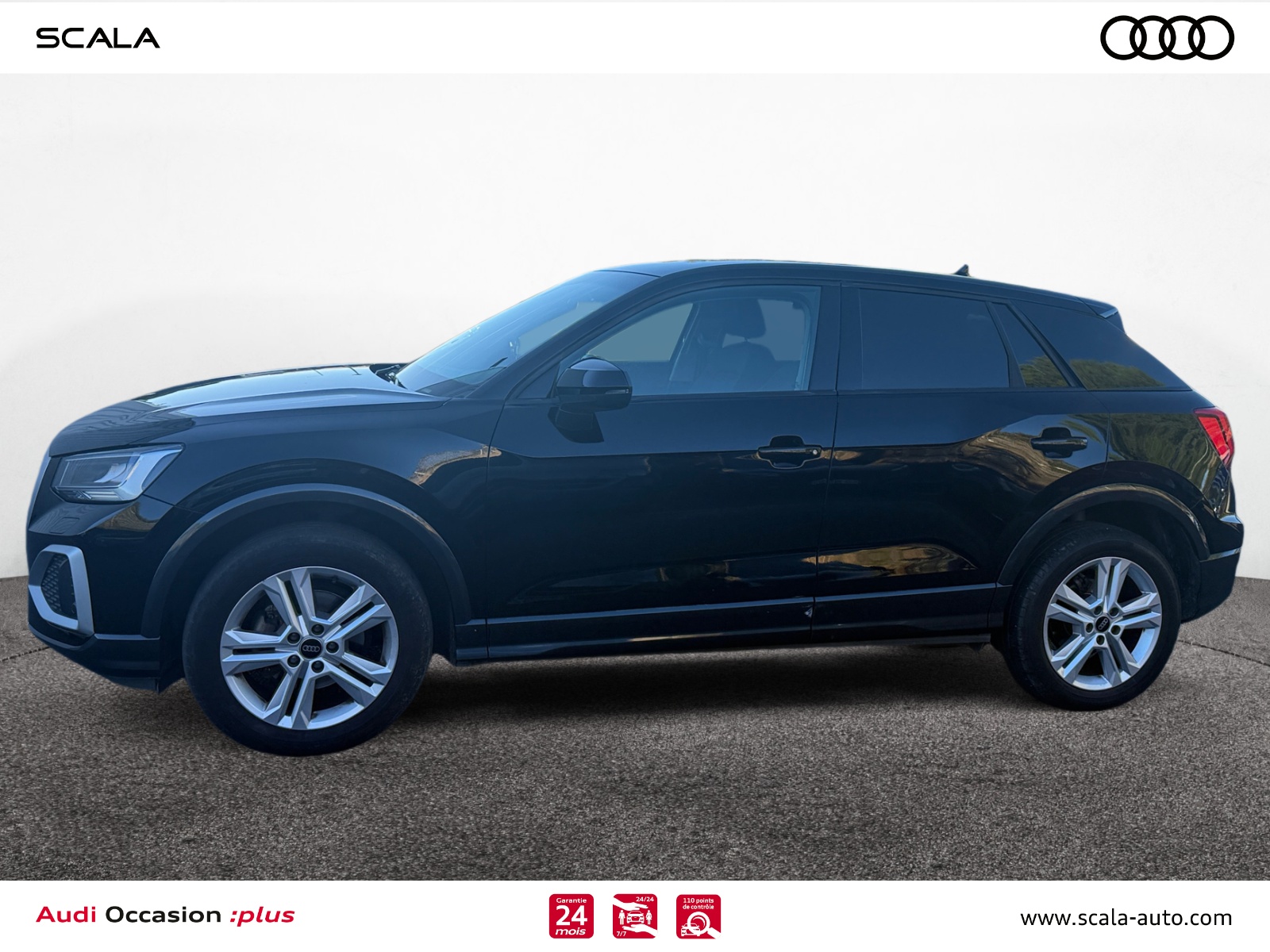 AUDI Q2 PROFIL+GAUCHE