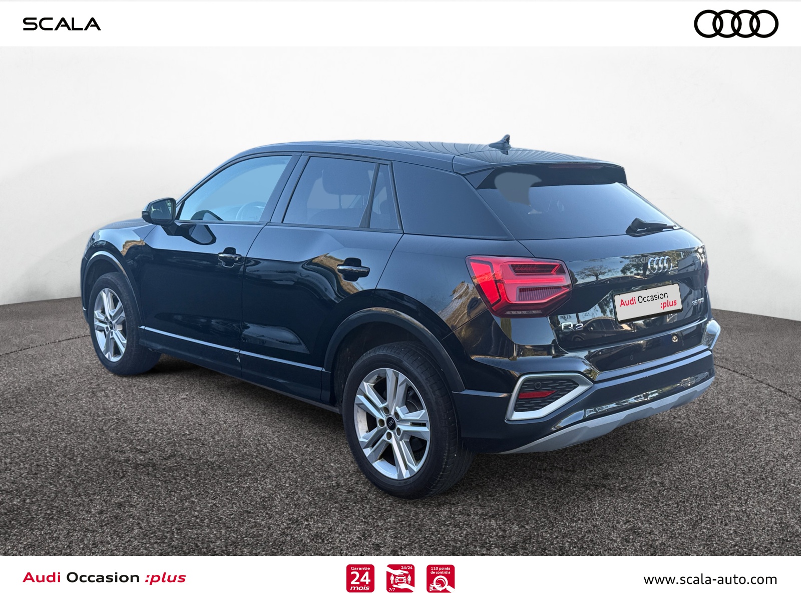 AUDI Q2 34+ARRIERE+GAUCHE