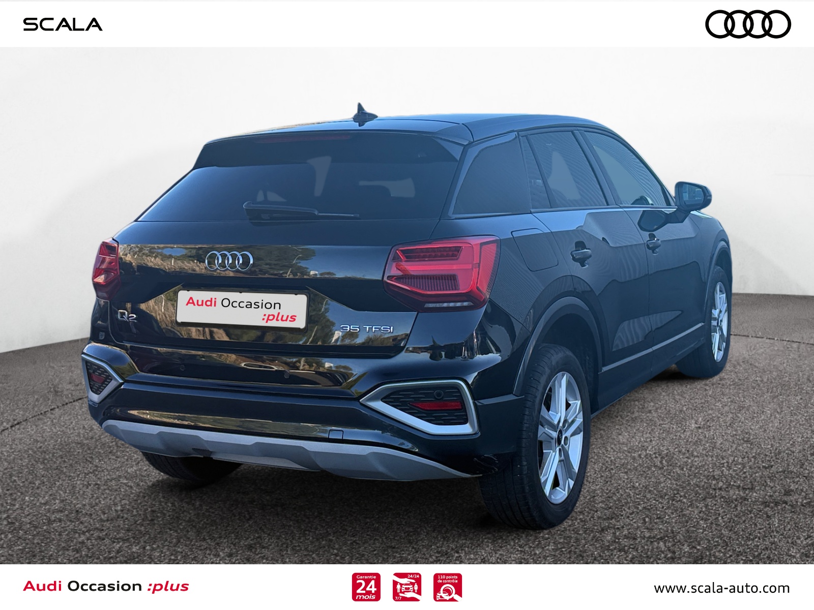 AUDI Q2 34+ARRIERE+DROIT