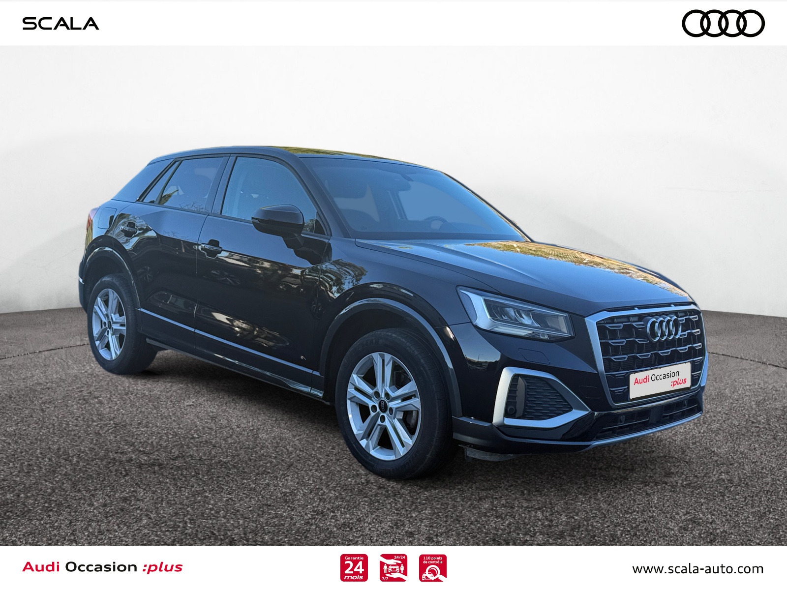 AUDI Q2 34+AVANT+DROIT