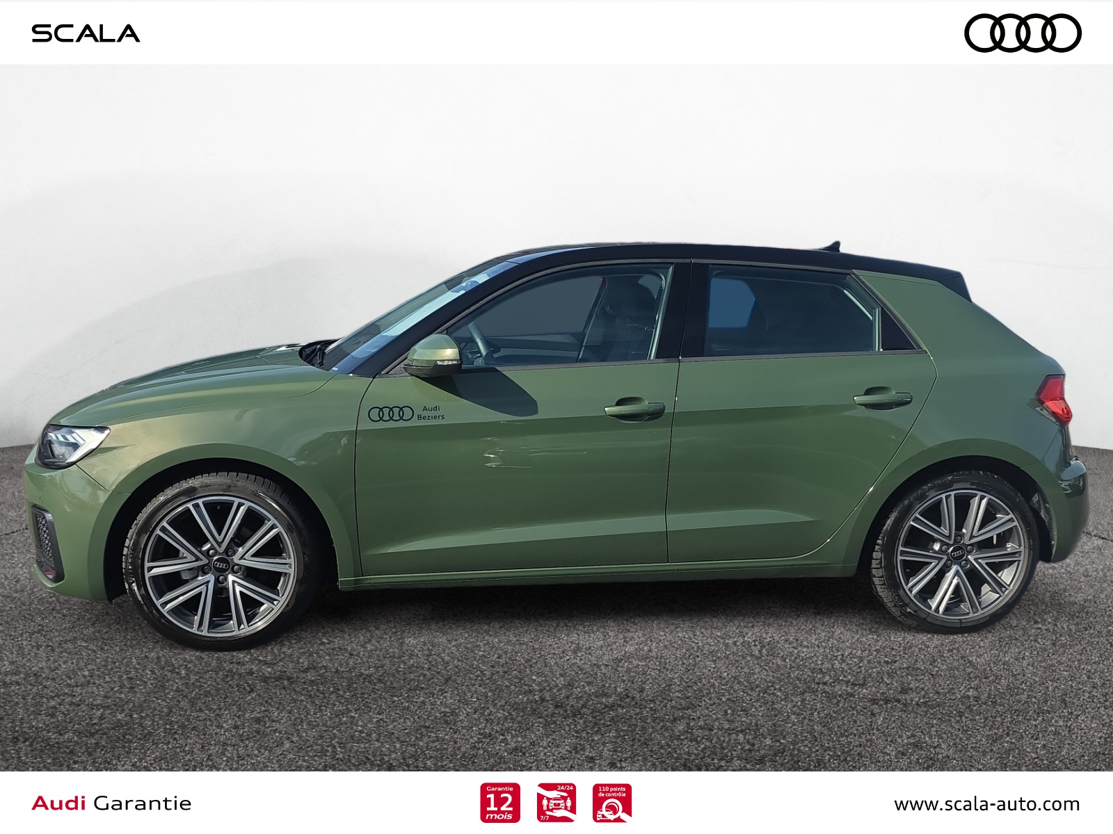 AUDI A1+SPORTBACK PROFIL+GAUCHE