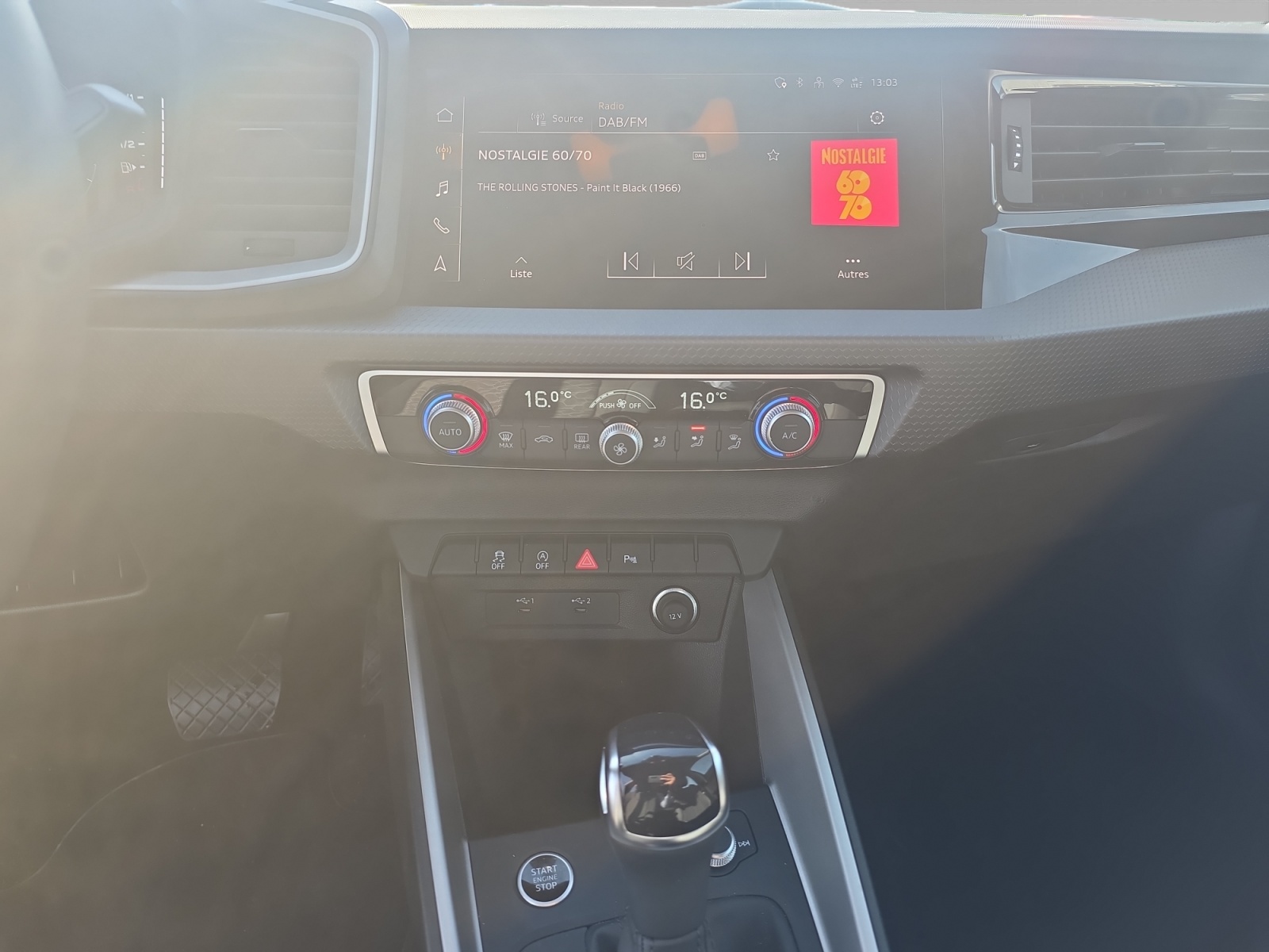 AUDI A1+SPORTBACK CONSOLE+CENTRALE