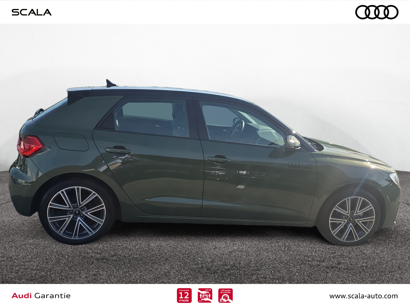 AUDI A1+SPORTBACK PROFIL+DROIT