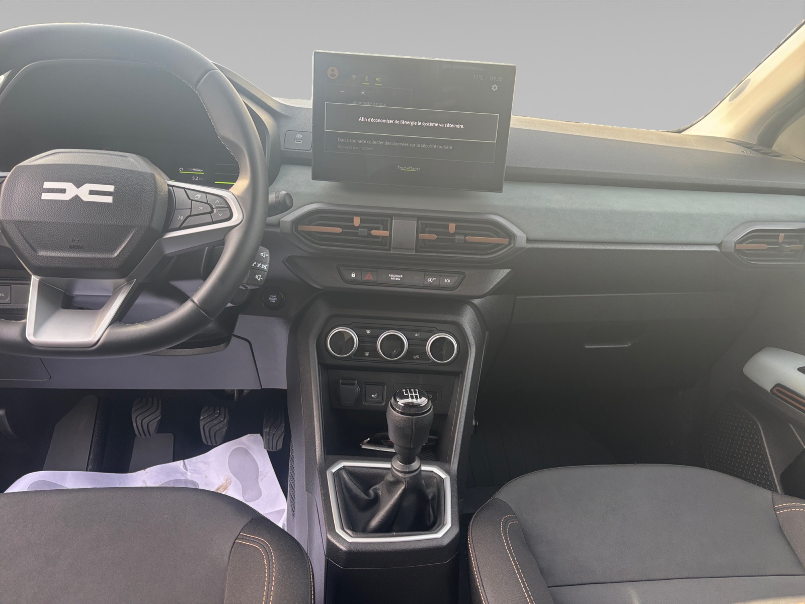 DACIA SANDERO+GPL CONSOLE+CENTRALE
