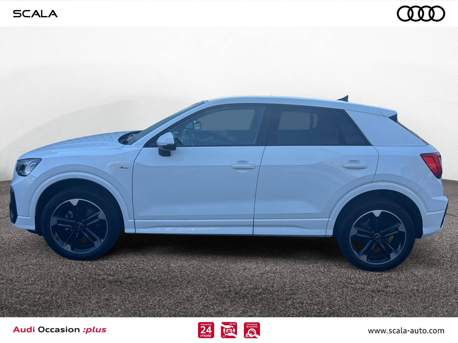 AUDI Q2 PROFIL+GAUCHE