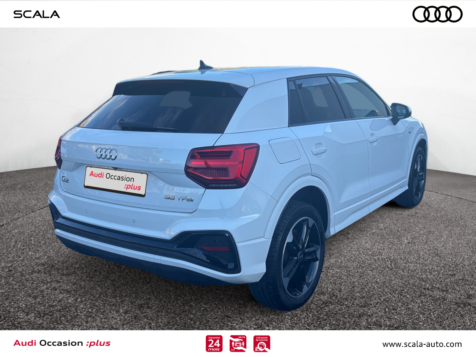 AUDI Q2 34+ARRIERE+DROIT