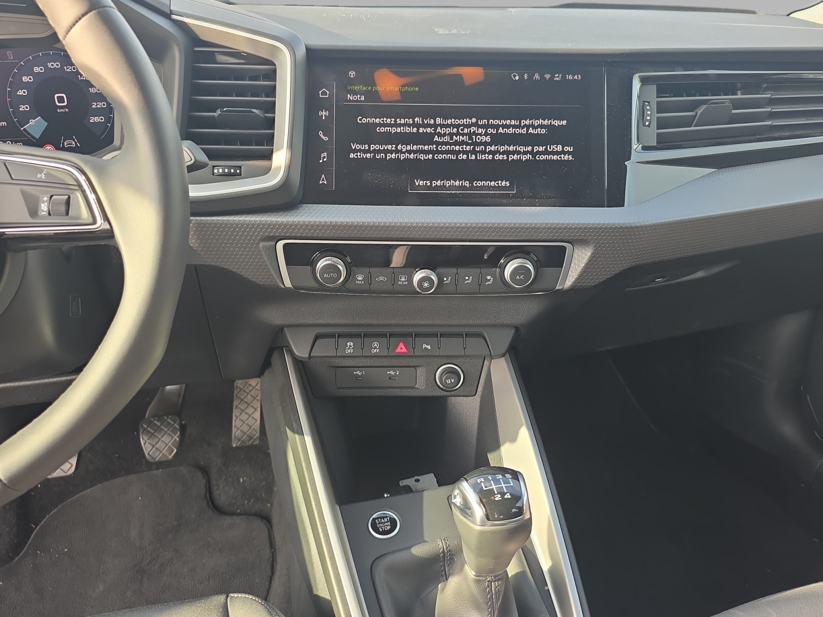 AUDI A1+SPORTBACK CONSOLE+CENTRALE