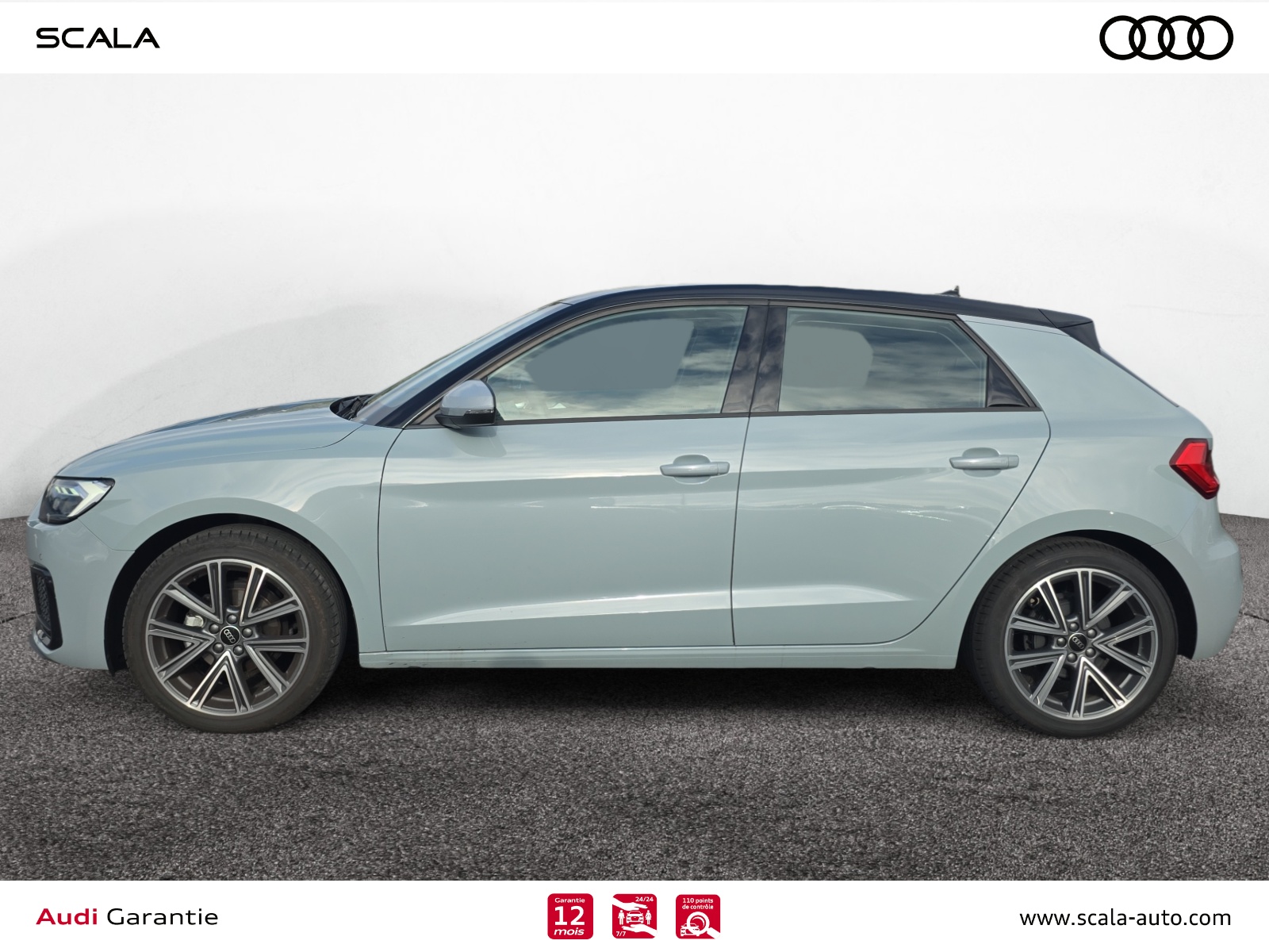 AUDI A1+SPORTBACK PROFIL+GAUCHE