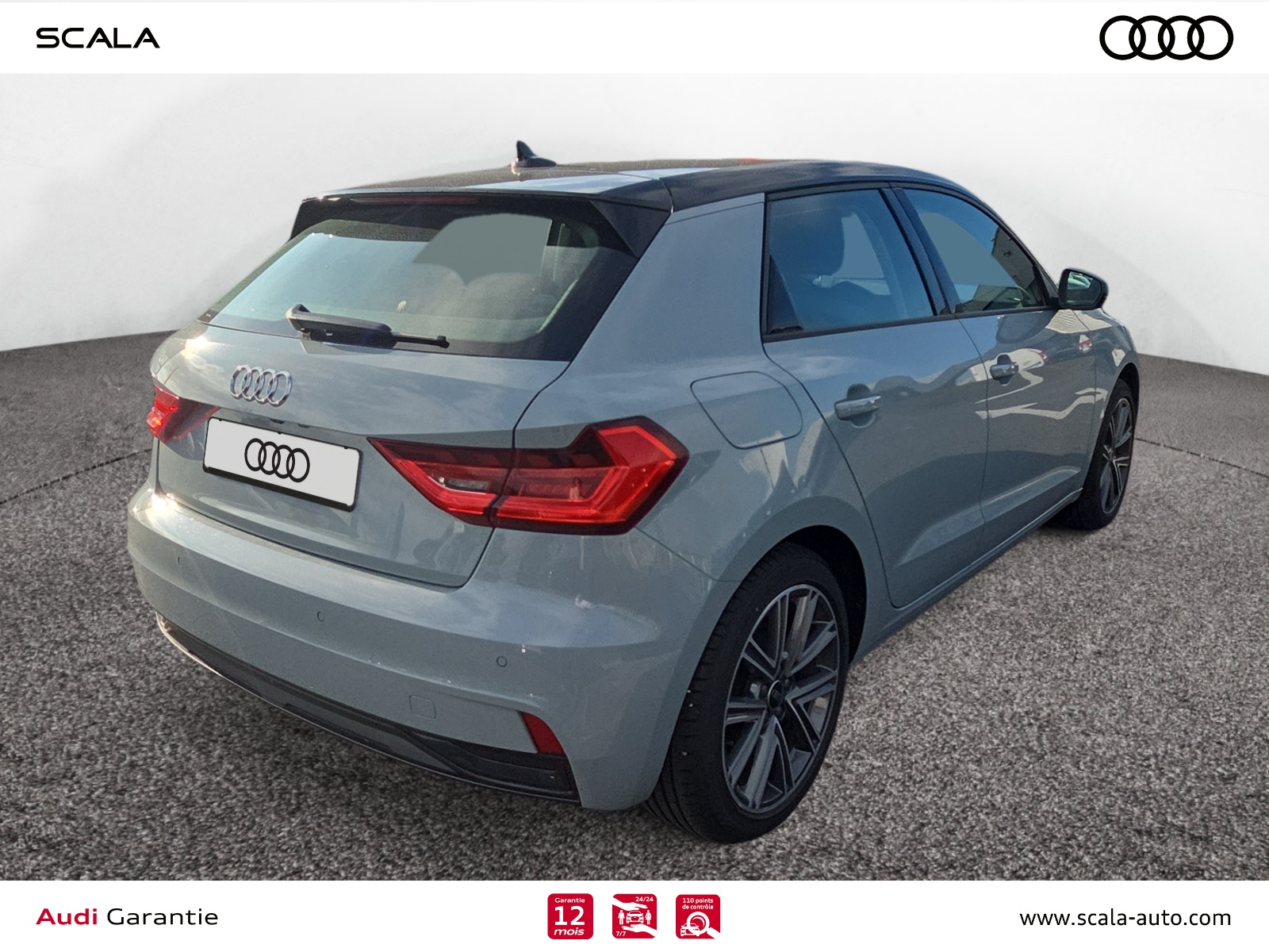 AUDI A1+SPORTBACK 34+ARRIERE+DROIT