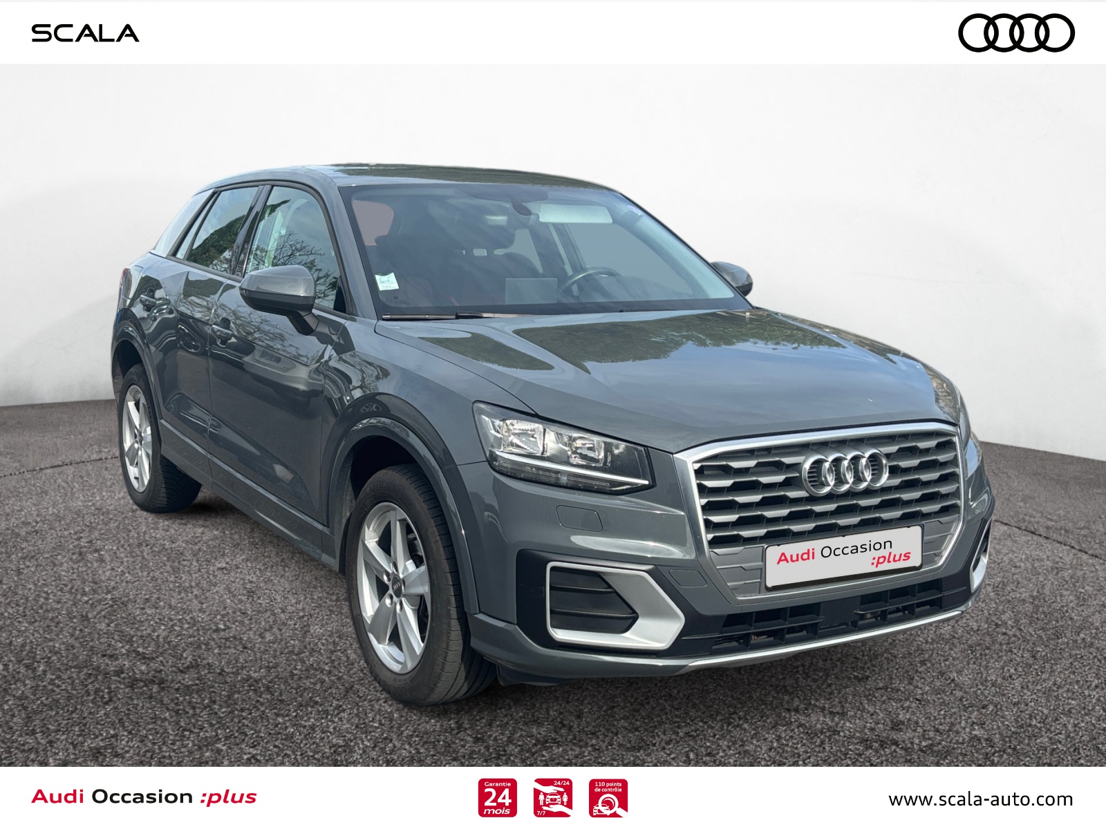 AUDI Q2 34+AVANT+DROIT