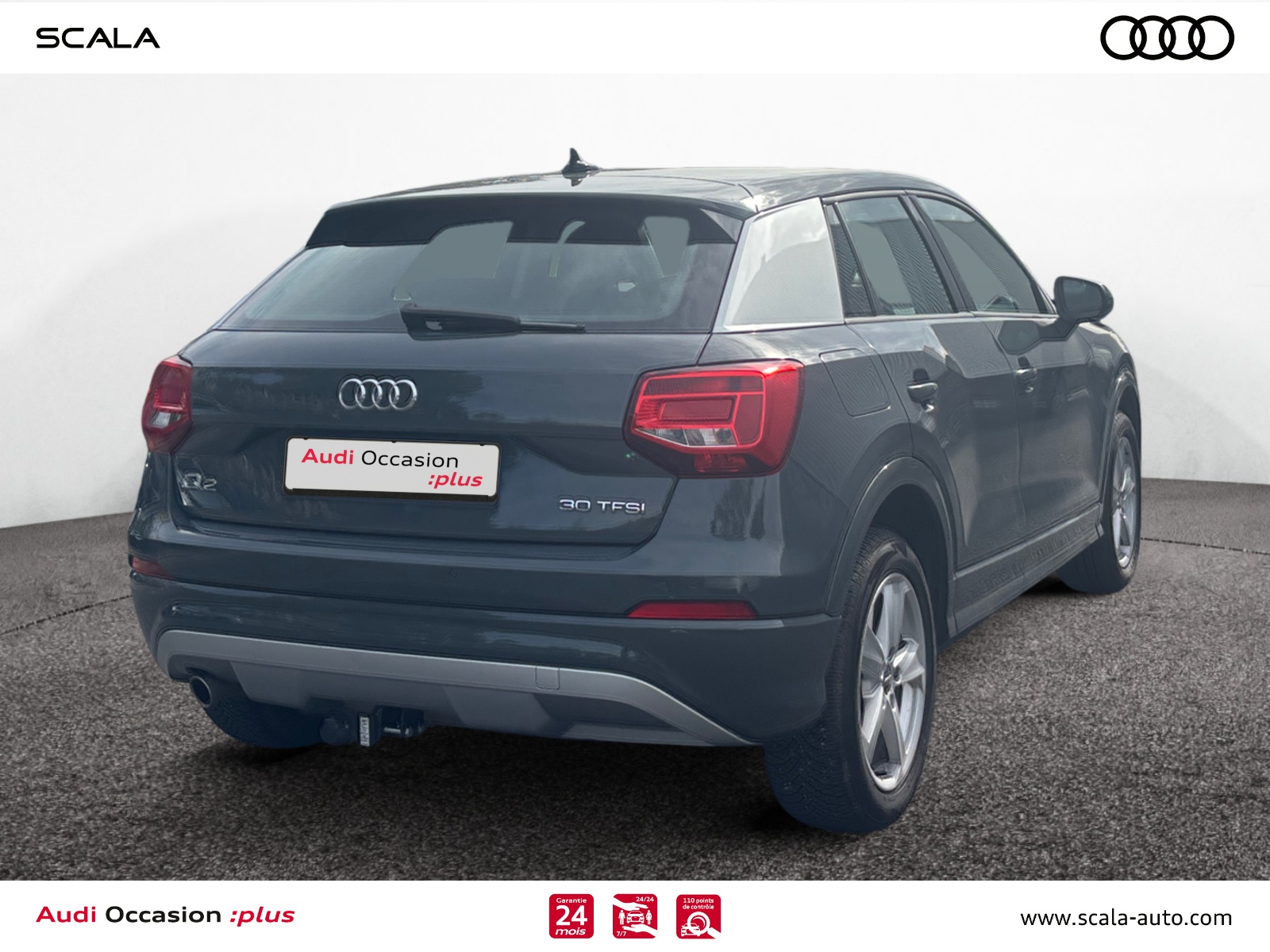 AUDI Q2 34+ARRIERE+DROIT