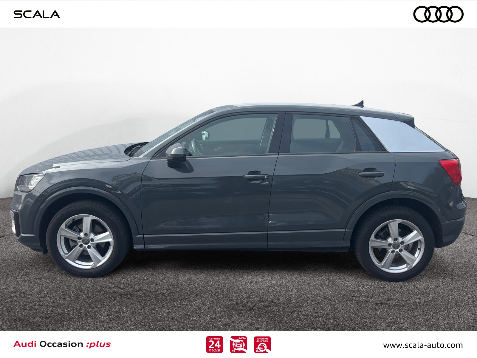 AUDI Q2 PROFIL+GAUCHE